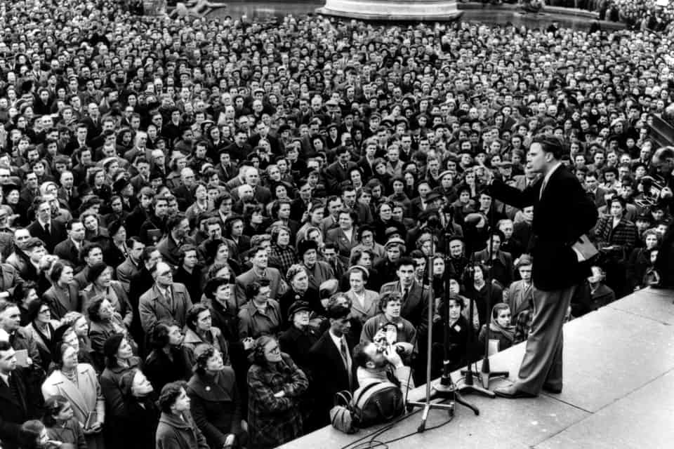 1954 London Trafalgar Square CROP