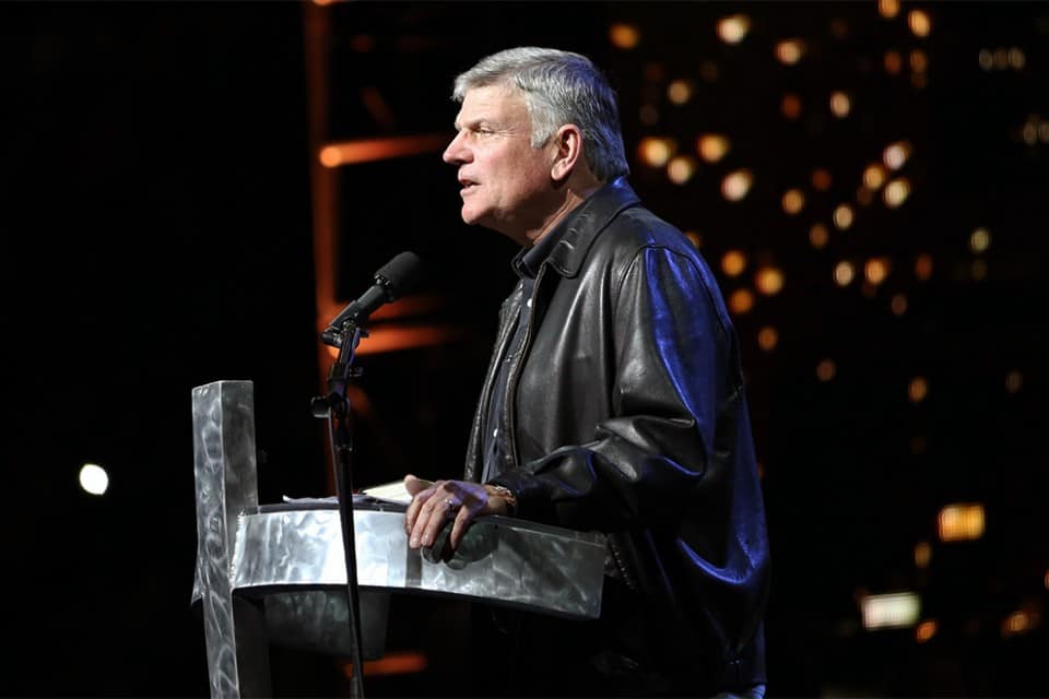 Franklin Graham talked about the current events of the day, leading us to think there's not much hope in this world. He then offered the only lasting hope, found in God's Son, Jesus Christ.