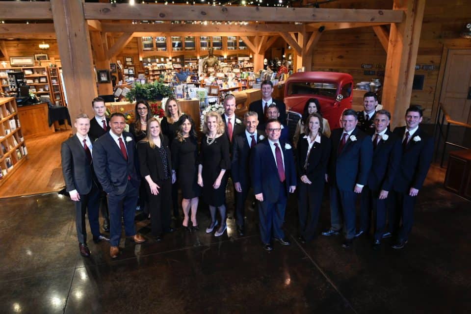 Billy Graham’s 19 grandchildren on the day of his funeral.