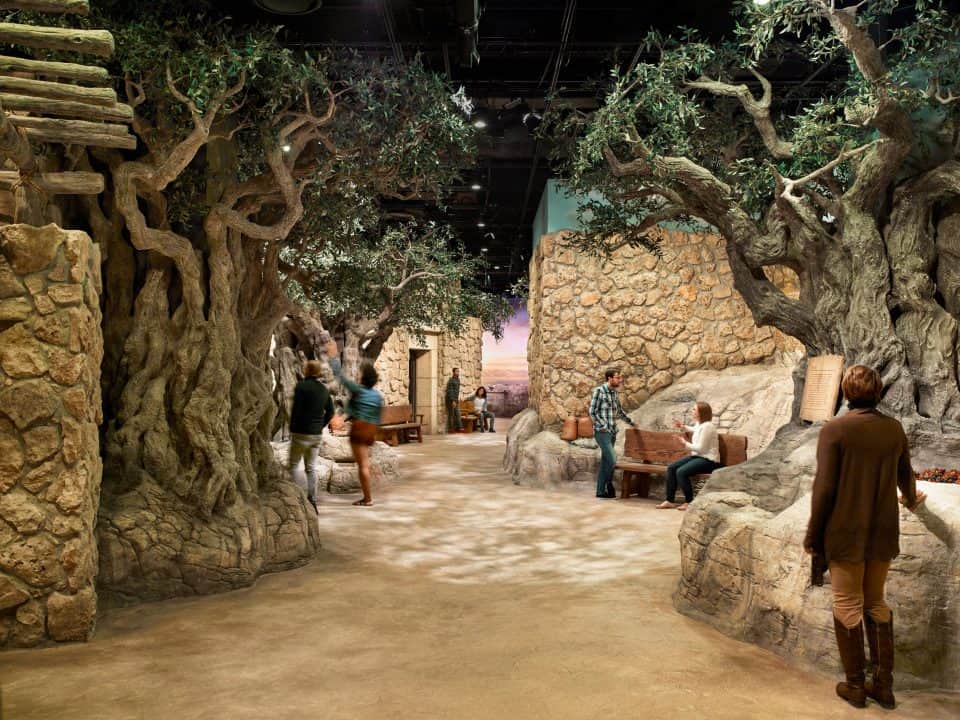 Inside The World of Jesus of Nazareth exhibit on the third floor of Museum of the Bible.