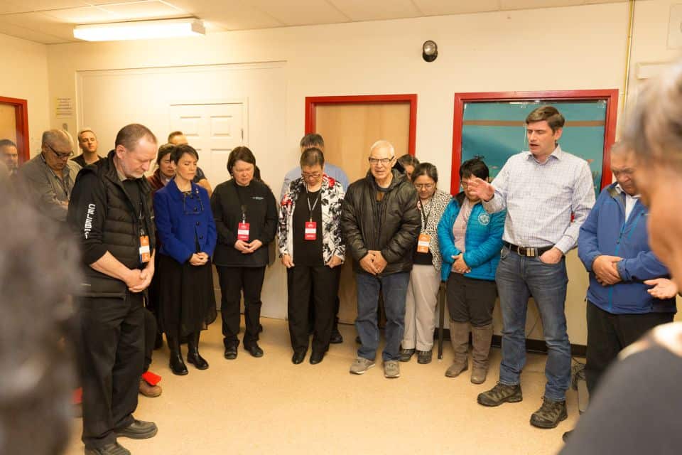 The Saturday night event concluded the culmination of months of prayerful preparation. Nearly 40 Rankin Inlet residents participated in the Christian Life & Witness Course—an evangelism and discipleship training course led by the BGEA—ahead of the event.