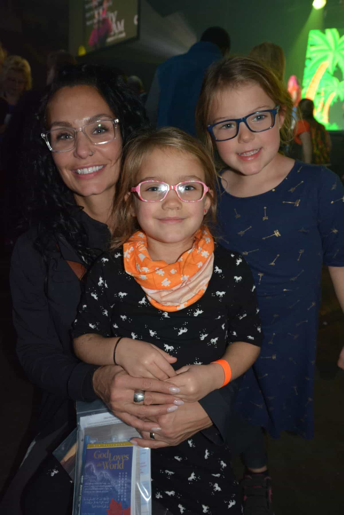 Alicia with her daughter, Josie, who decided to accept Jesus at the KidzFest event at the Avalon Celebration of Hope.