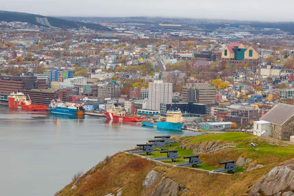 The Avalon Celebration of Hope takes place in St. John's, Newfoundland.