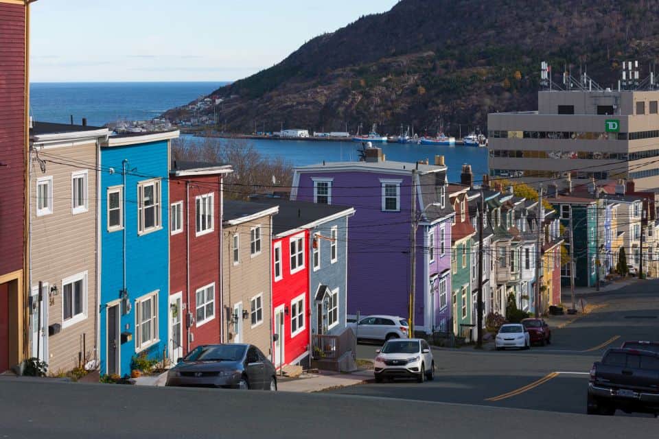 St. John’s is the capital city of Newfoundland and Labrador, and on the eastern tip of the Avalon Peninsula.