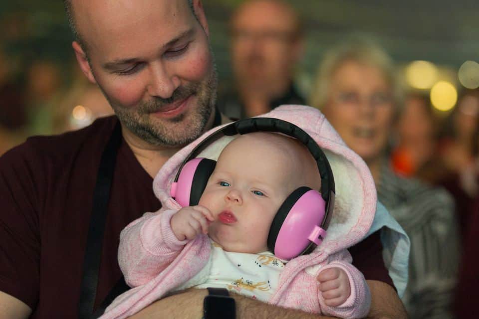 One of the youngest KidzFest guests.