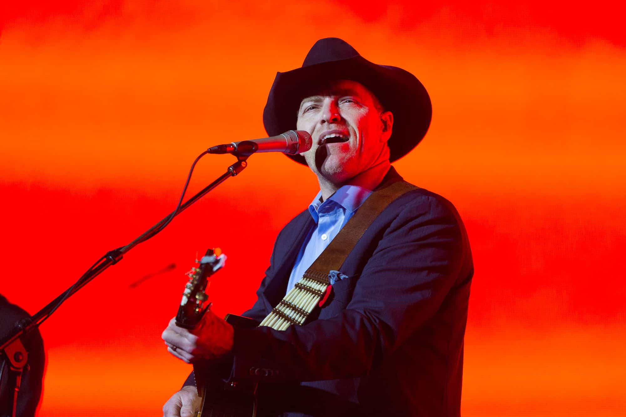 “When I write my songs, it’s so important for me to include my faith. ... Our Father is so gracious.” Juno and CCMA award winning Canadian country artist George Canyon shared his faith with attendees. He also led the crowd in singing "How Great Thou Art".