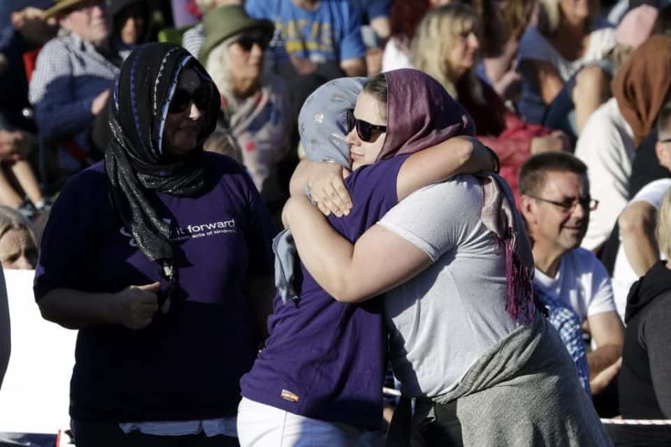The Billy Graham Rapid Response Team (RRT) deployed to Christchurch, New Zealand, after a shooter killed 50 at Islamic mosques on March 15. Crisis-trained chaplain Stewart Beveridge witnessed God work between religions in the aftermath of the tragic event. He said, "[God] has shown us whoever is standing in front of us is who we’re called to show compassion." Above, people embrace during a vigil in Hagley Park. (Source: AP Photo/Mark Baker)