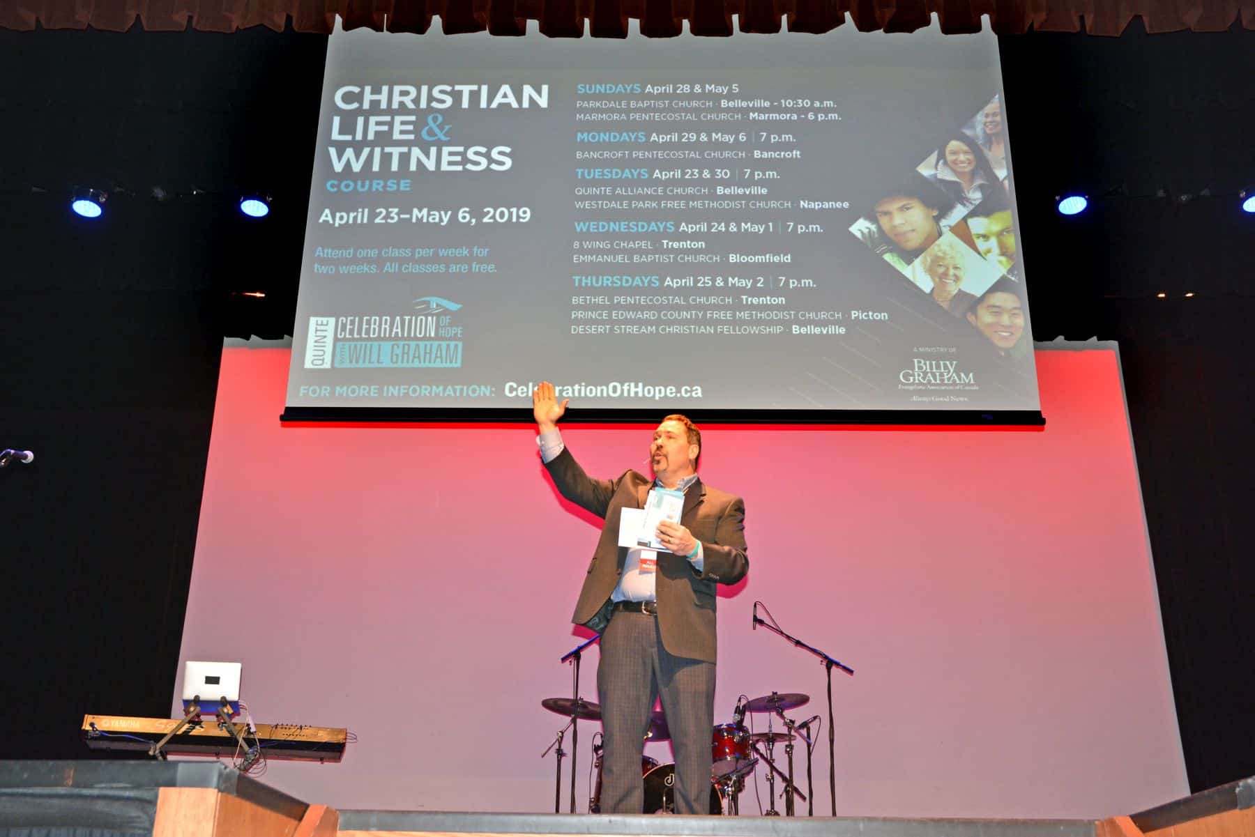 Celebration Team Director Dan Toner shares about the Christian Life & Witness Course.