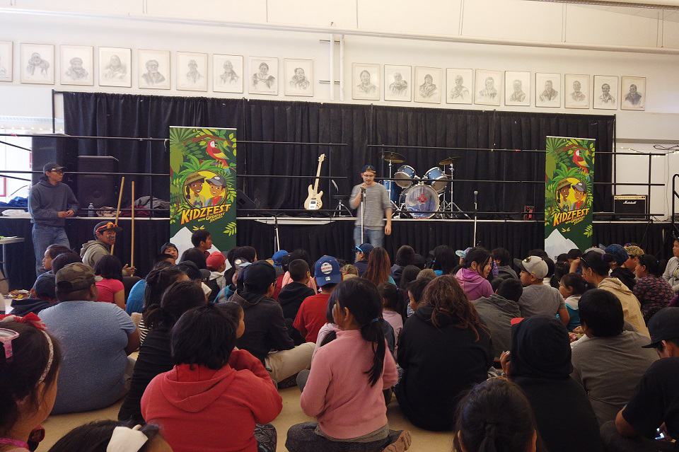 An average of 140 children attended each day of KidzFest, a three-day evangelistic event in the Nunavut community of Baker Lake.