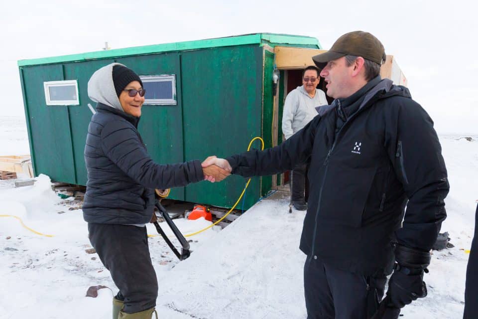 Whether it's a quick handshake and a hello or a longer chat and a prayer, Will Graham enjoys meeting folks wherever he goes.