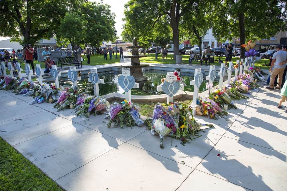 Crosses to remember 21 lives lost too soon.