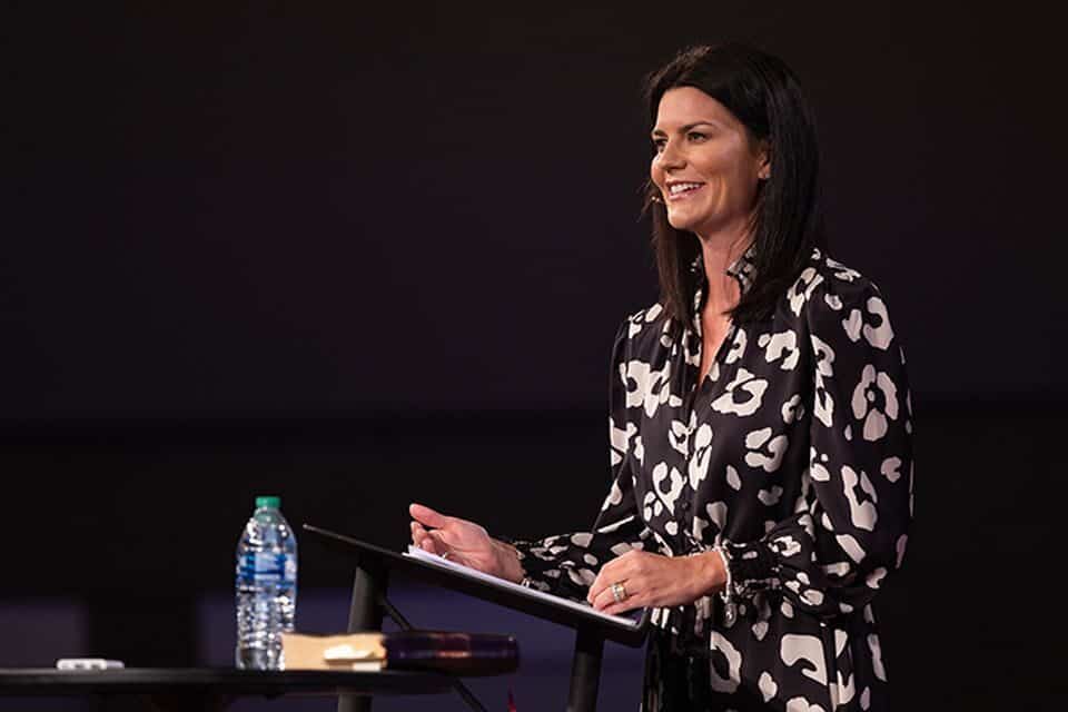 Cissie Graham Lynch speaks at the National Conference on Christian Apologetics in Rock Hill, South Carolina. Her Fearless podcast is focused on living out the Gospel daily in an ever-compromising world.