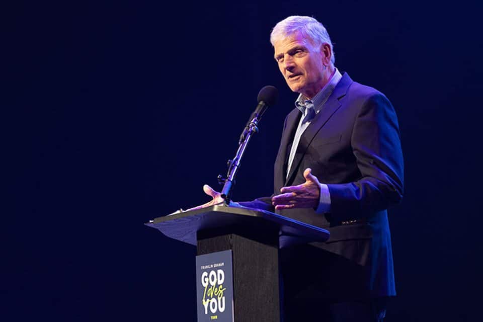 In May, Franklin Graham took the Gospel message to three cities in the United Kingdom. This Saturday, he’s wrapping up the U.K. God Loves You Tour with an evangelistic event in London.