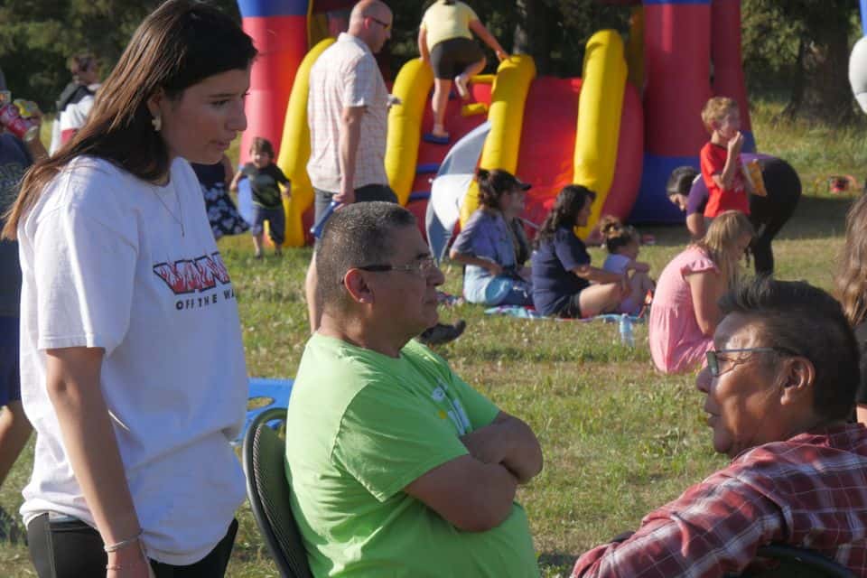 people at Fort Smith event