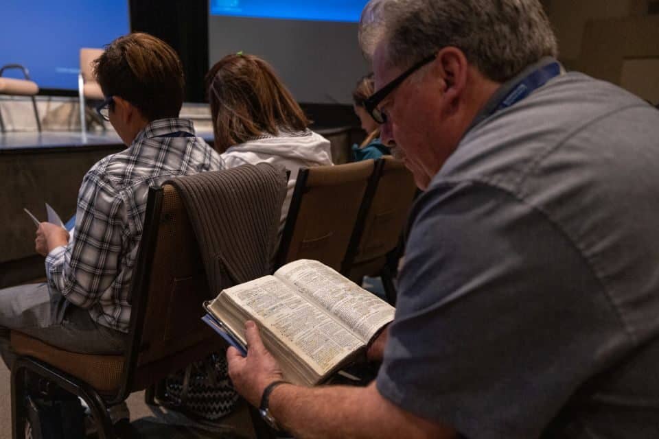 Pastors referenced the Scriptures throughout the Calgary Evangelism Summit.