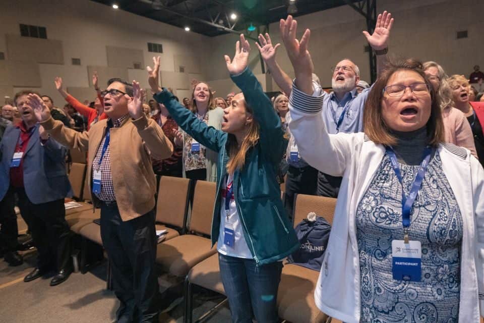 Ontario singer/songwriter Brooke Nicholls led worship at the Calgary Summit and will be doing so at the Halifax and Toronto Summits.