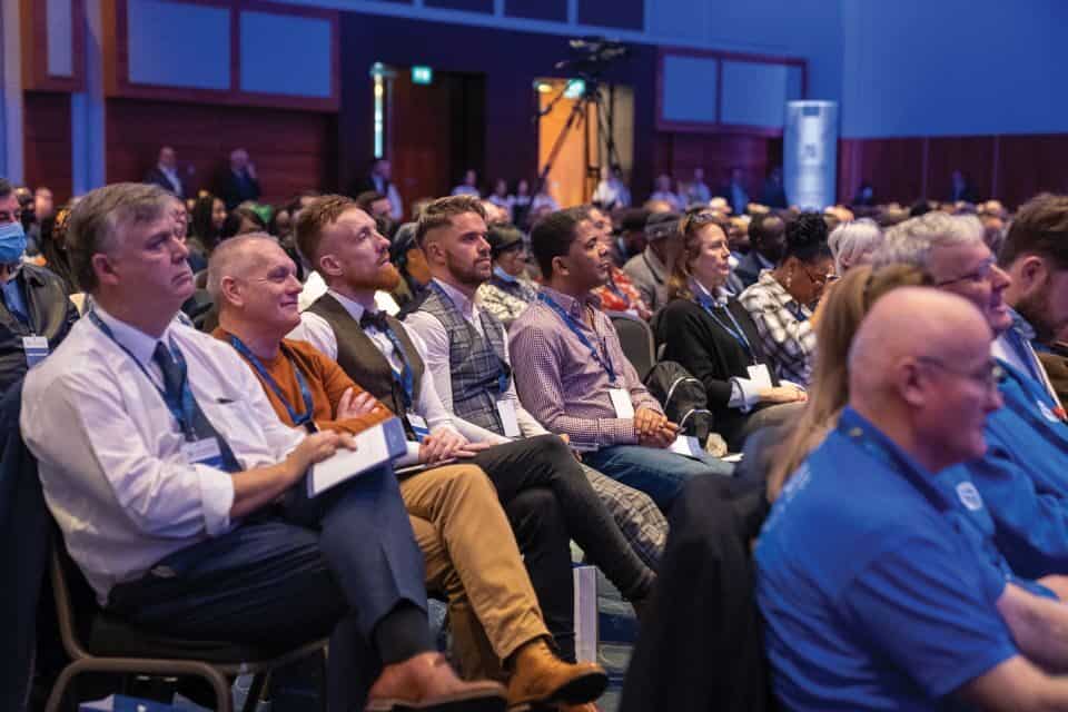 The Evangelism Summit will take place in three cities across Canada from October 13 to 20, with each city featuring key speakers from across Canada and around the world to inspire and challenge us in evangelism. Pictured: Evangelism Summit in London, England.