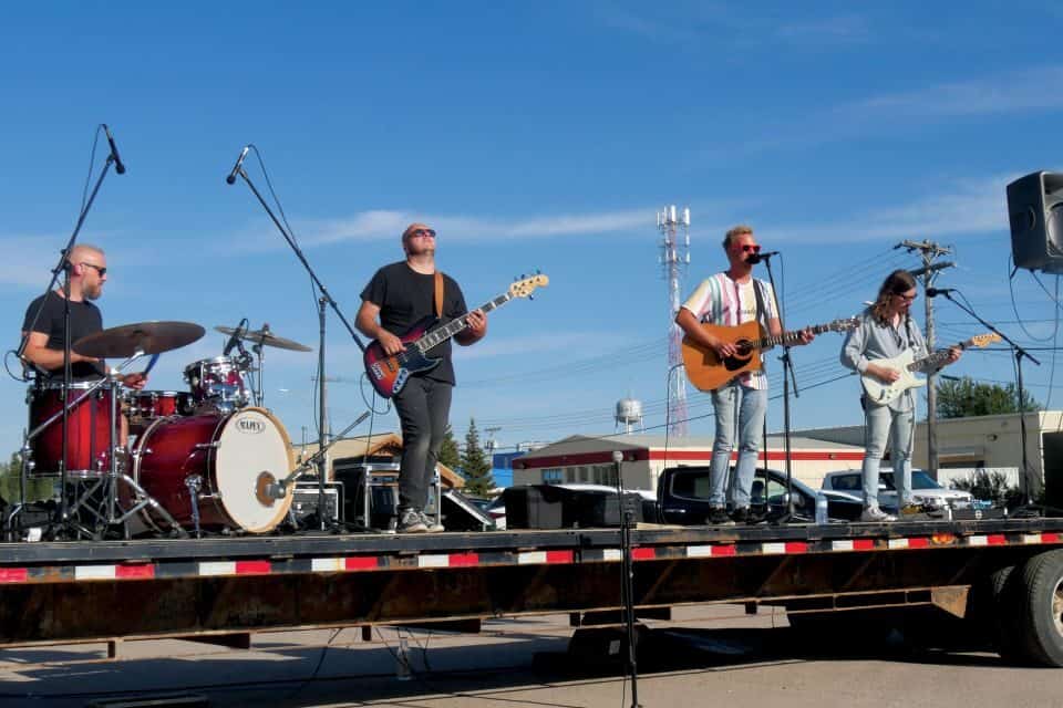 Music from Canadian Christian band JJ and The Ringers were highlights of evangelistic community events in Hay River and Fort Smith.