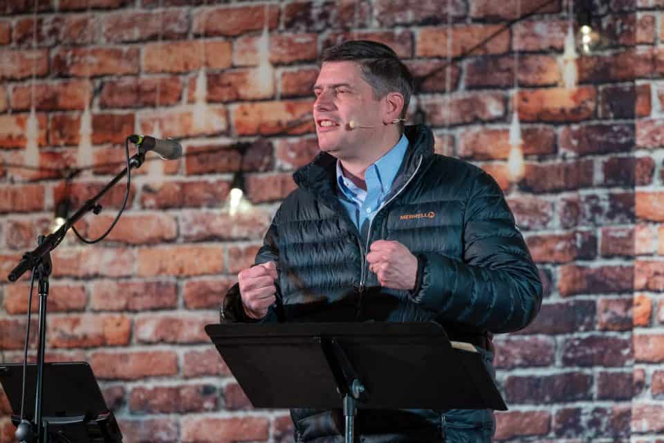 Less than a month from Christmas, Will Graham shared with the crowd the importance of knowing who Jesus is and what His birth means to us today. “God loves you so much that He came to take your brokenness and pay your debt," Will Graham said. "He can change your life tonight if you come to Him.”