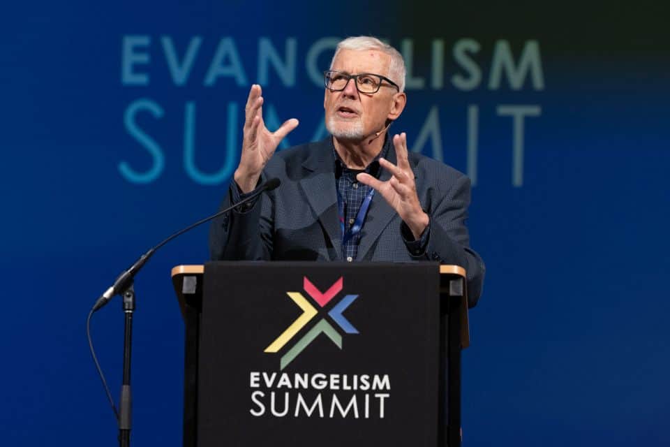 Canadian evangelist David Mcfarlane spoke at all three Evangelism Summits.