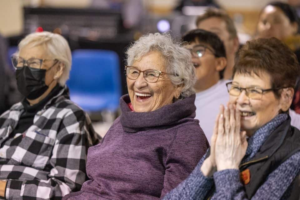 Hay River, Northwest Territories: Throughout the three-city Northern Canada Christmas Tour, hundreds heard the Good News of Jesus Christ, and many decided to accept Him into their hearts as Lord and Savior.