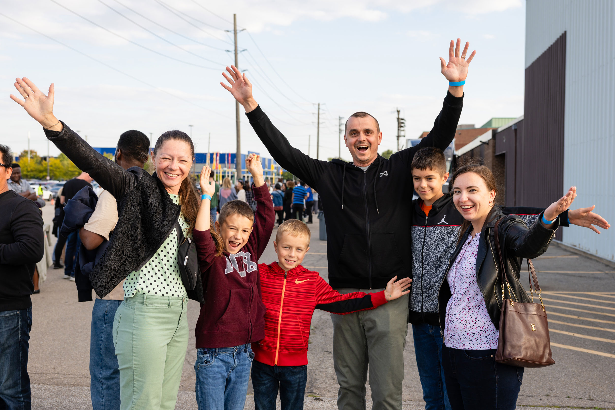 Children, youth, and adults of all ages joyfully came to hear Will Graham share the Good News of Jesus Christ on Friday night.