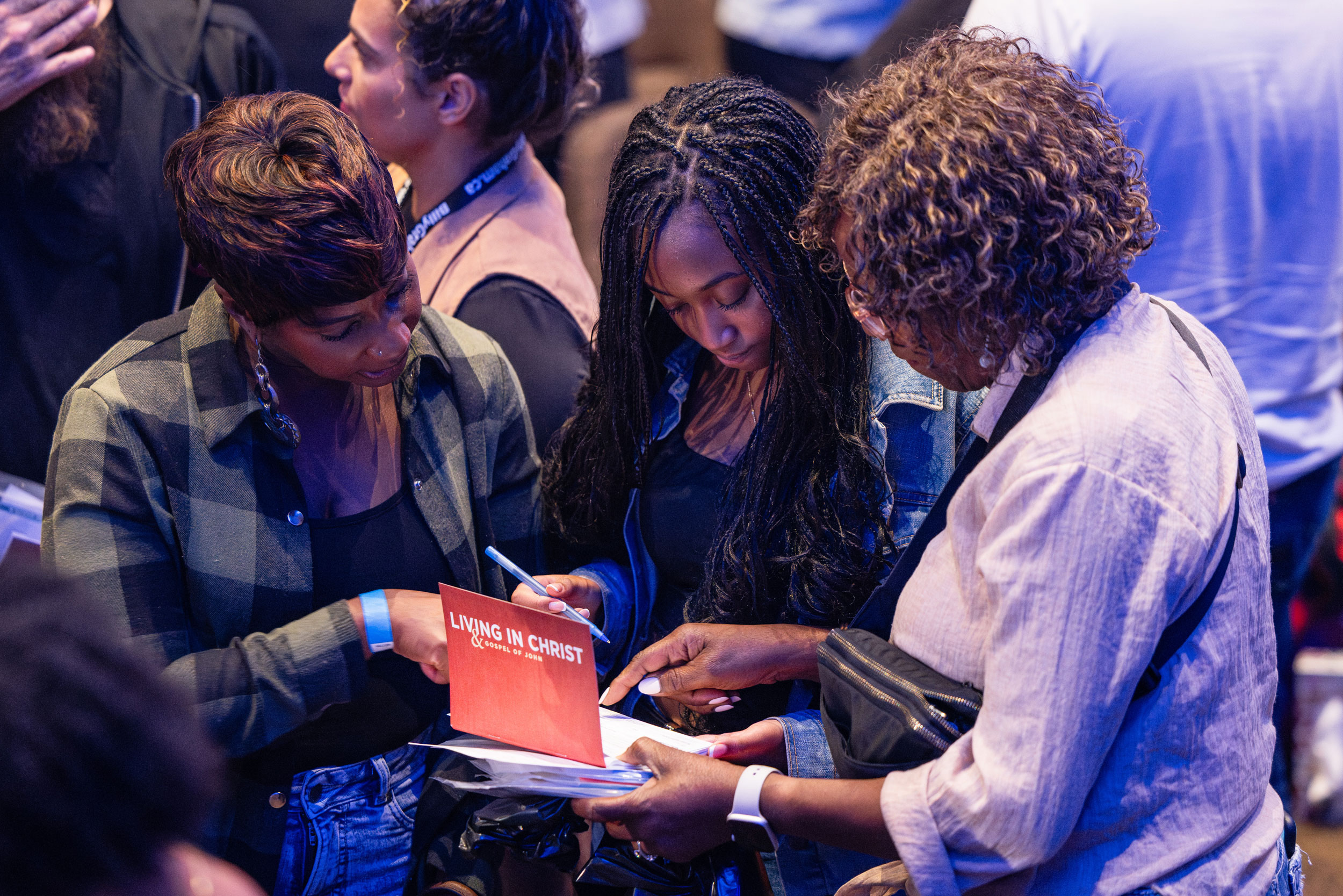 Every person who came forward and placed their trust in the Lord will be connected with a local church that will continue to walk with them in their new faith.