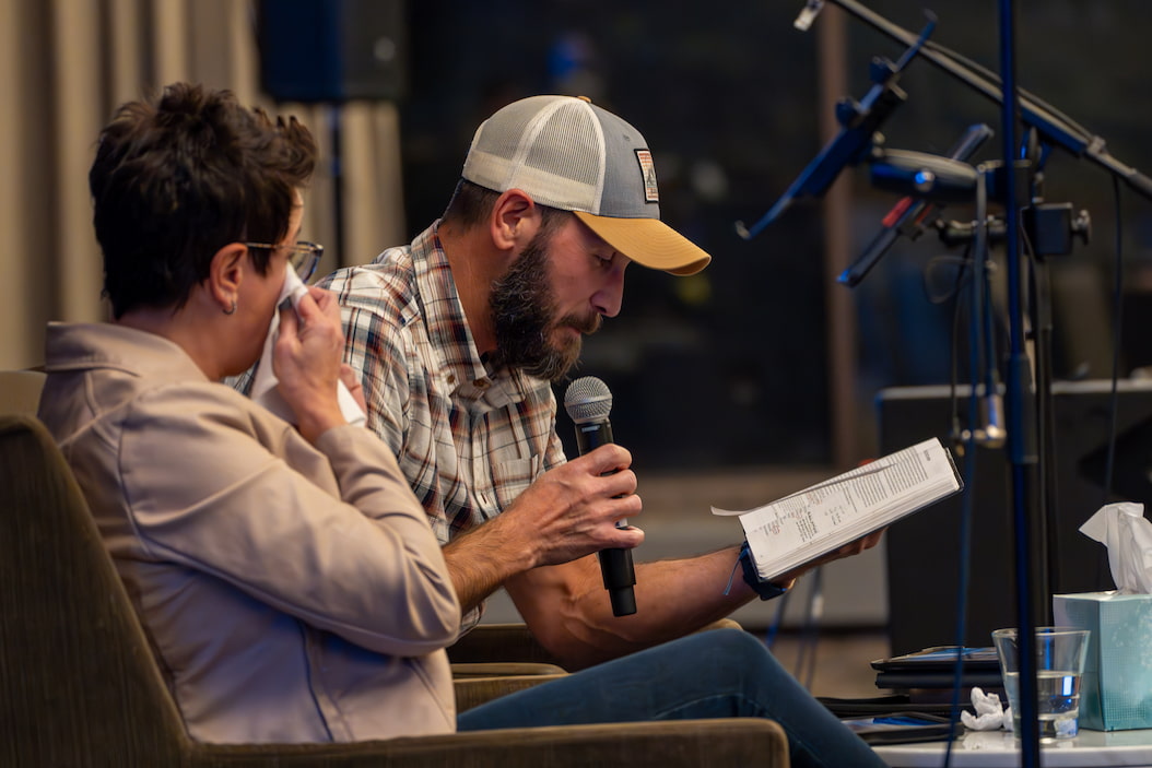 Powerful testimonies and shared experiences.